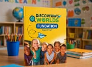 Activity Book Foundation sobre a mesa
